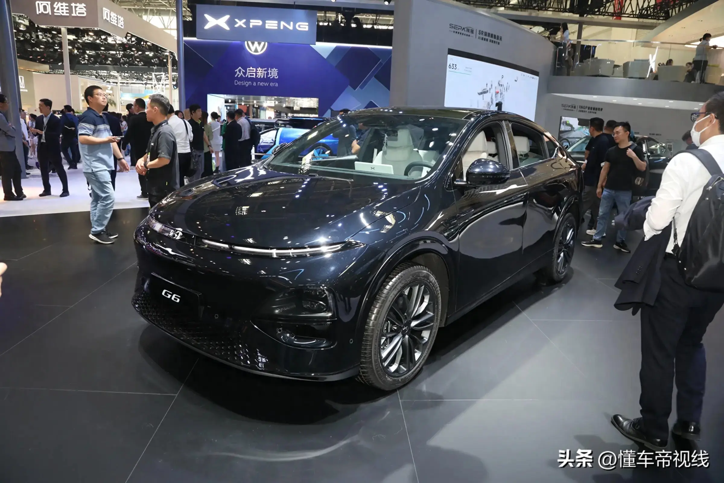 新车 | 售19.99万元起，全系可选装，小鹏G6“暗夜黑”亮相北京车展