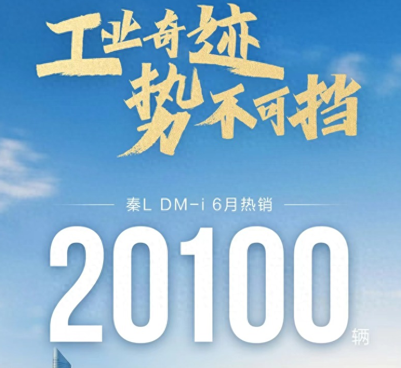 比亚迪秦L DM-i首月交付破2万辆！起售价9.98万，综合续航2100Km