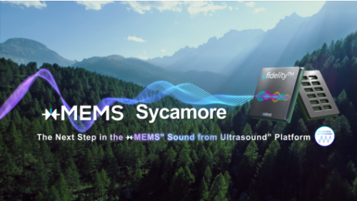 xMEMS震撼发布Sycamore：开创性1毫米超薄全频MEMS微型扬声器