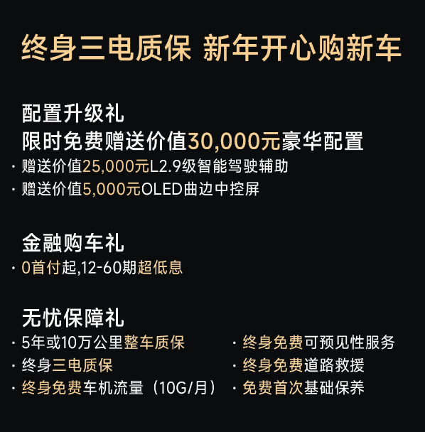 除了比亚迪海狮07EV，这款纯电SUV更超值！1月限时17.89万起，还能终身三电质保