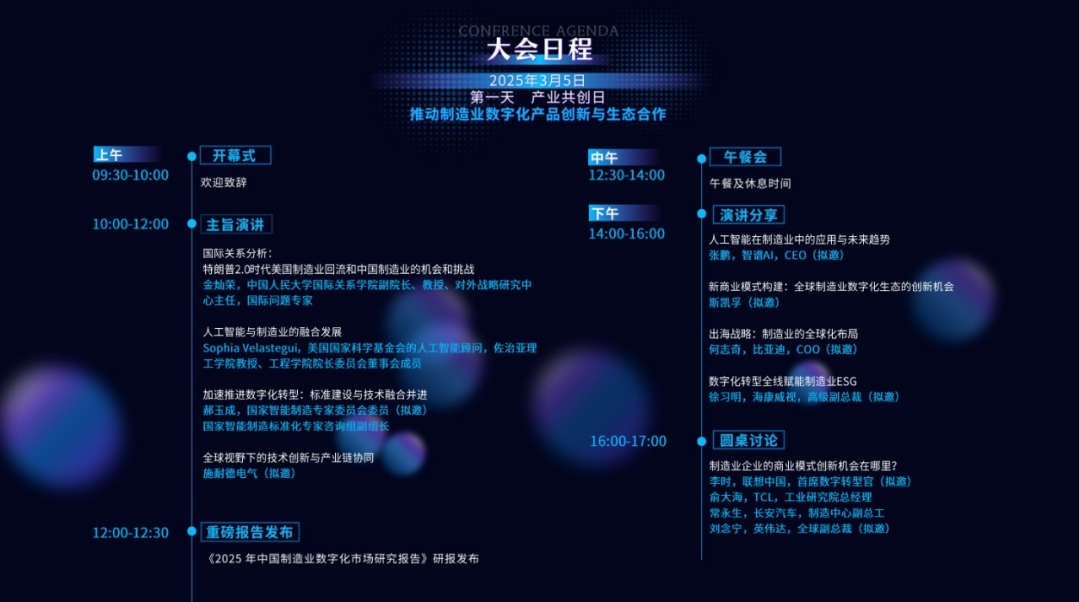 【报名开启】WOD世界制造业数字化大会将于3月上海举办！