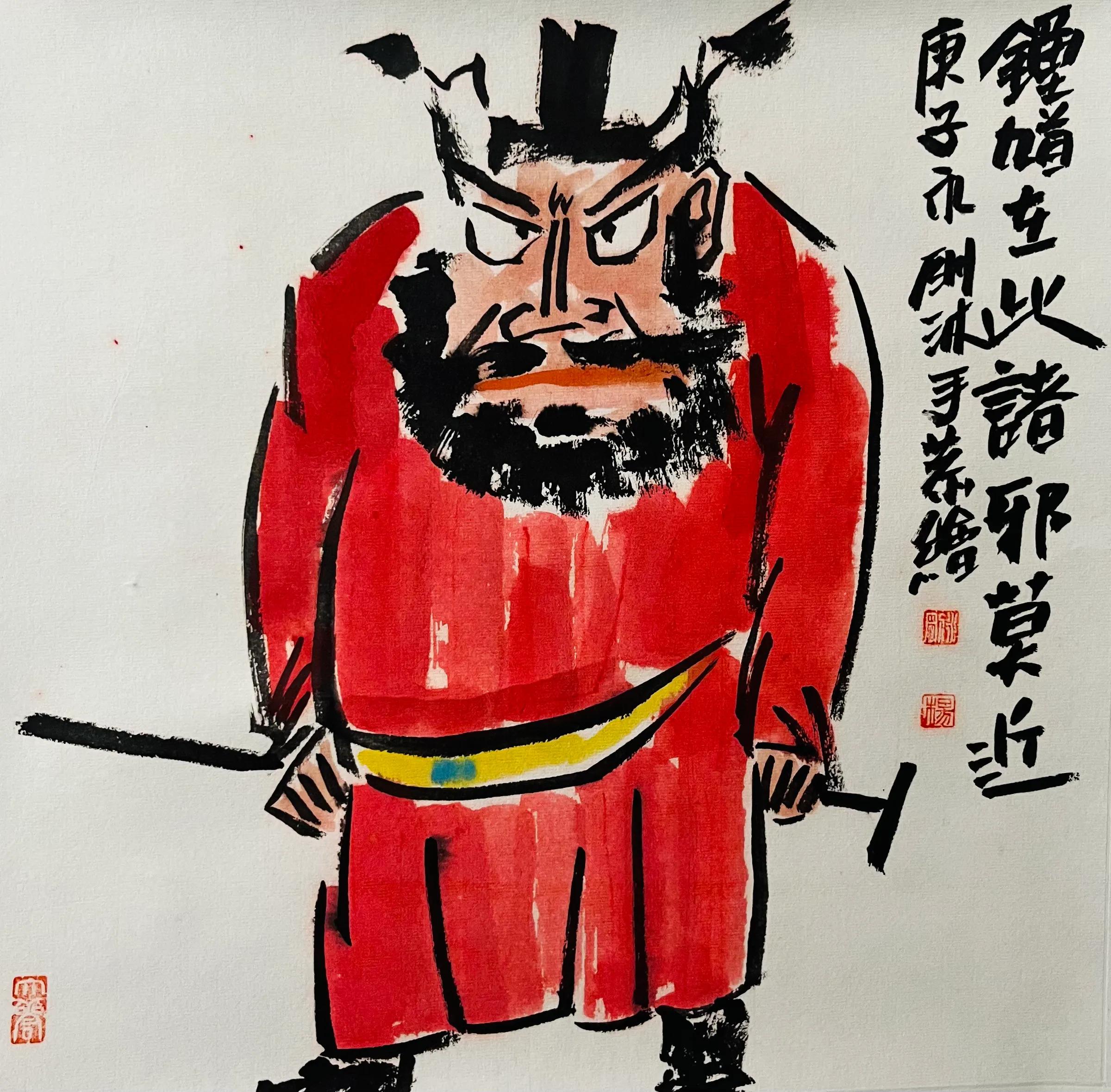 杨永刚画作禅意之美：东方美学的当代呈现